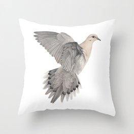 Mourning Dove Throw Pillow