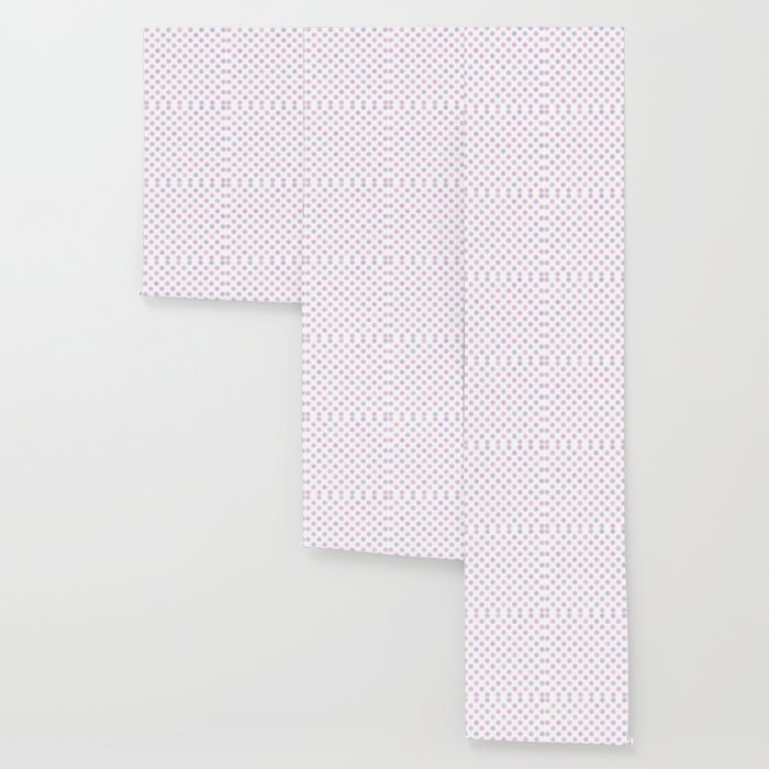 Pink Purple Rainbow Outline Cyberatomic Flowers Wallpaper By