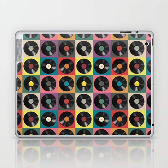 Vinyl Record Laptop & iPad Skin