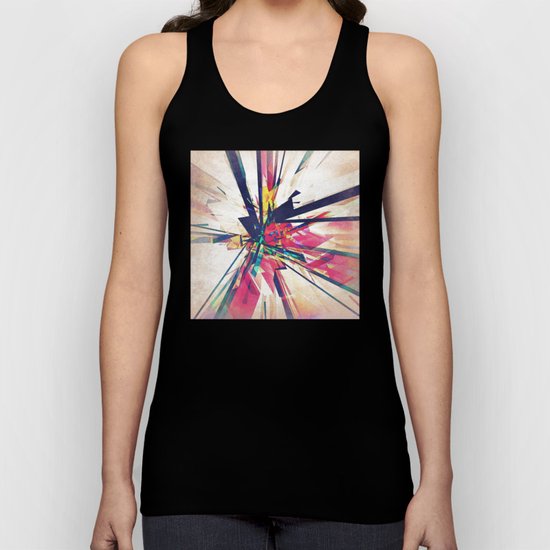 Abstract Geometry Unisex Tank Top