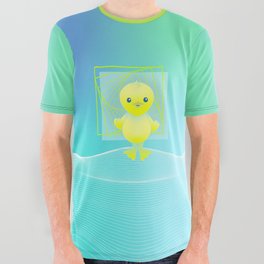 Lucky Ducky All Over Graphic Tee