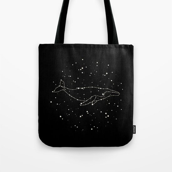Whale Constellation Tote Bag