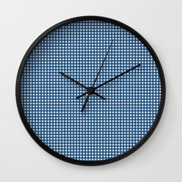 Emily's Gingham Wall Clock
