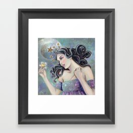 Asteria - Goddess of Stars Framed Art Print