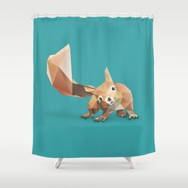 Squirrel. Shower Curtain