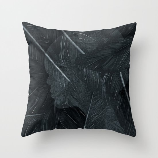 Ornithology-B Throw Pillow