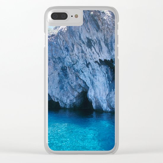 NATURE'S WONDER #5 - BLUE GROTTO (Turkey) #2 #art #society6 Clear iPhone Case