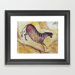 Horse a la Altamira Framed Art Print