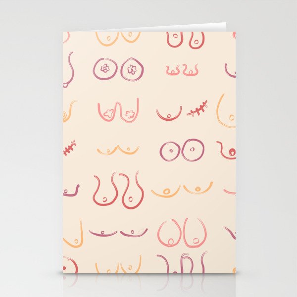 Boobies Are Beautiful Stationery Cards