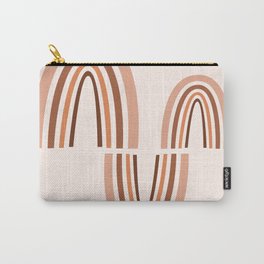 Parabolic Arch Wave 01 - Minimal Geometric Print Carry-All Pouch