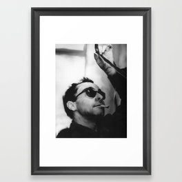 Jean-Luc Godard Framed Art Print