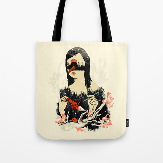 The Crane Wife Tote Bag