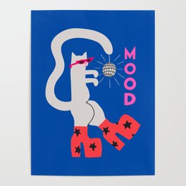 Mood Cat Poster