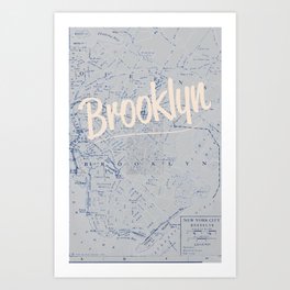 Brooklyn Art Print