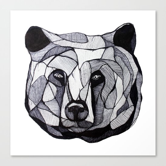 Bear Canvas Print