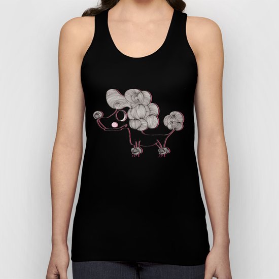 the city dog Unisex Tank Top