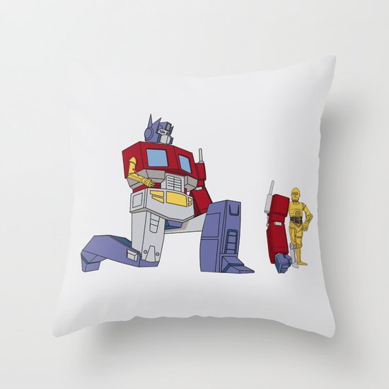 Not the Parts they were looking for... Throw Pillow