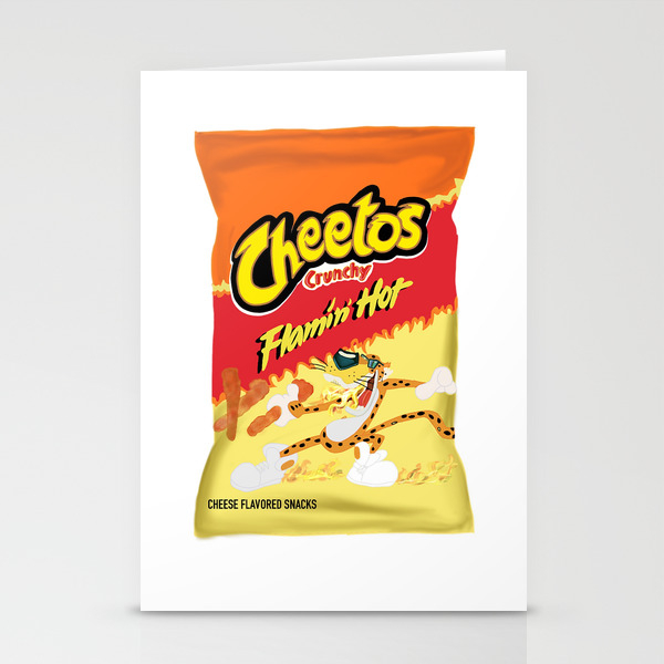 Flamin Hot Cheetos Stationery Cards by MaggieJeanCreations ...