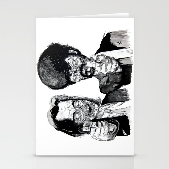 Zombie Fiction Stationery Cards