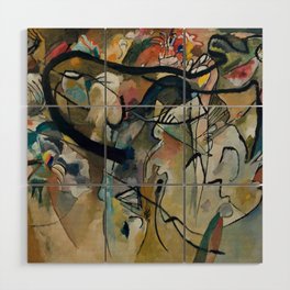 Wassily Kandinsky | Abstract art Wood Wall Art