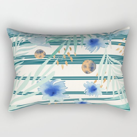 SUMMERTIME STRIPES Rectangular Pillow