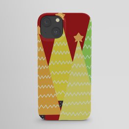 a winter frame of mind red iPhone Case