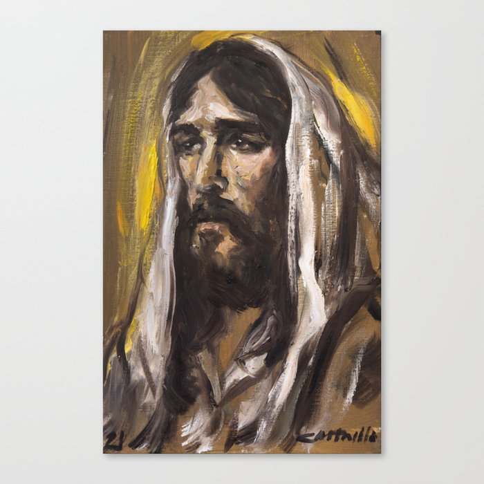 Jesus. Son of Man 3 Canvas Print