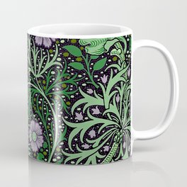 Art Nouveau Garden Floral  Coffee Mug