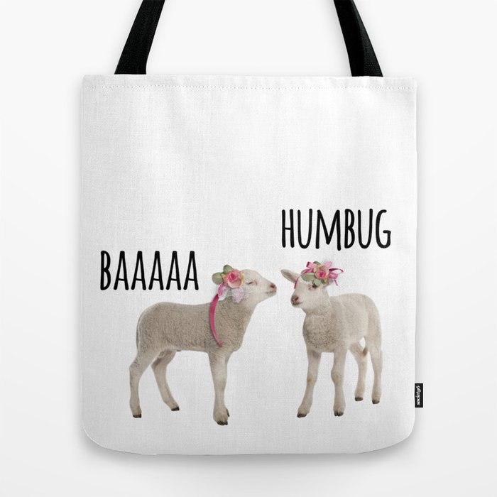fluffy sheep bag