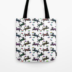 FRISBEE DOGS Tote Bag