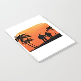 Sunset California Laguna Beach Notebook