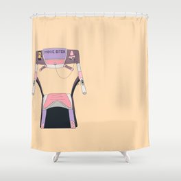 Move Bitch Shower Curtain