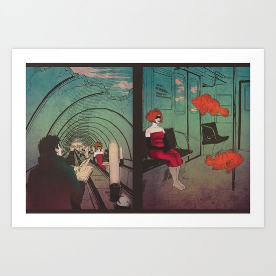 Good-bye, Inspiration Art Print
