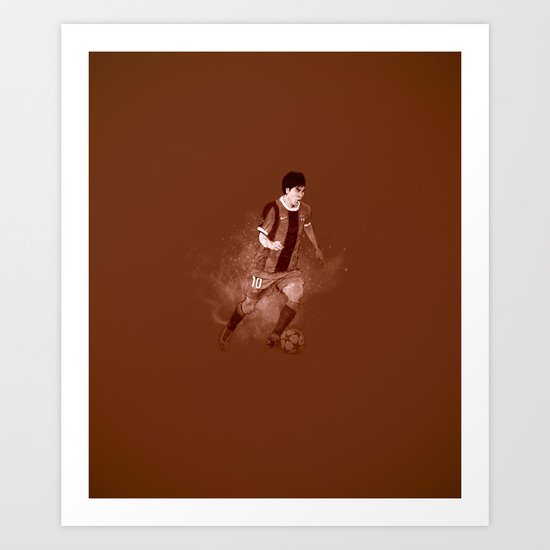 Leo Messi Art Print
