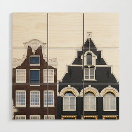 Double Dutch - Amsterdam Travel Photography Wood Wall Art