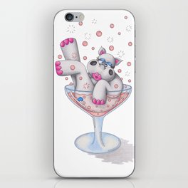 Hippo New Years!  iPhone Skin