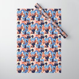 Elegant and Diverse Women Wrapping Paper