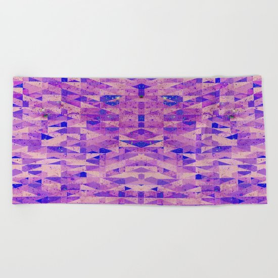 ABSTRACT TEXTURE Beach Towel