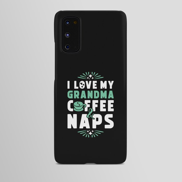 Wife Coffee And Nap Android Case
