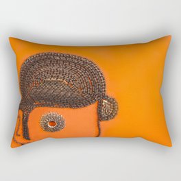 002: Clockwork Orange - 100 Hoopties Rectangular Pillow