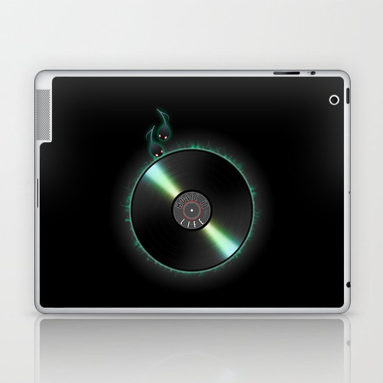 music is... life Laptop & iPad Skin