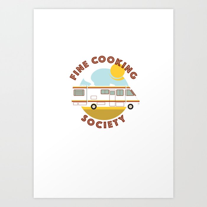 Cooking Society Art Print