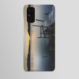 Sunset Over Old Pier - Matte Version Android Case