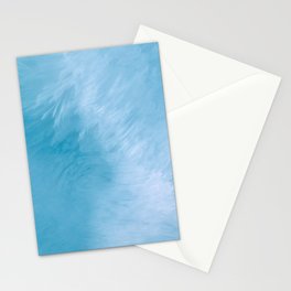 Beautiful modern soft blue color abstract  Stationery Card