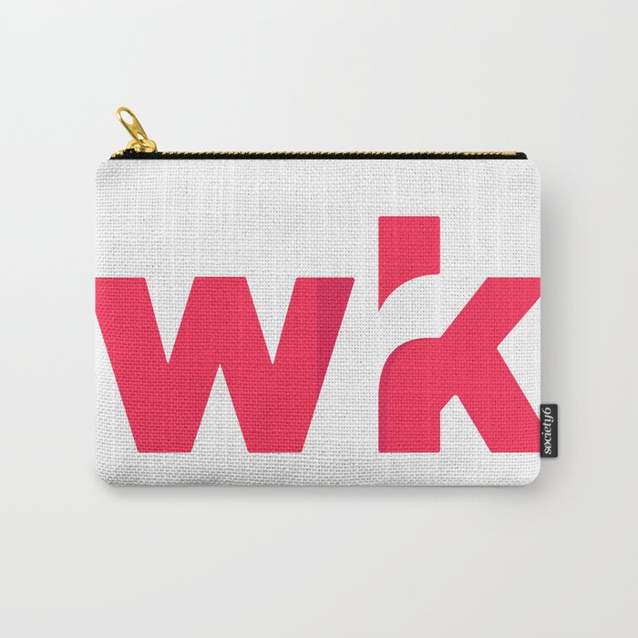 Wrk Full Colour Logo Carry-All Pouch