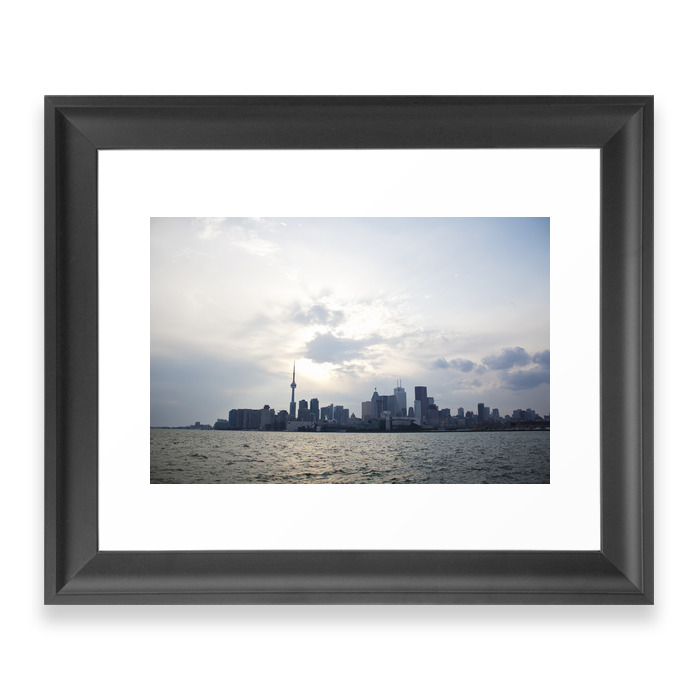 Toronto Skyline II Framed Art Print by jefffilman