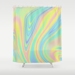 Psycedelic Pattern Shower Curtain