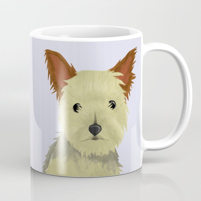 A Dogs Life Yorkie Short Haired Coffee Mug By Letmeillustrate