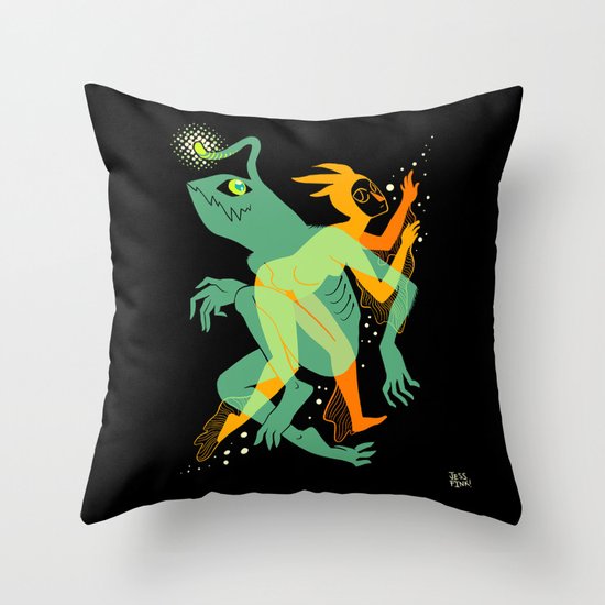 Loom and Essence Throw Pillow