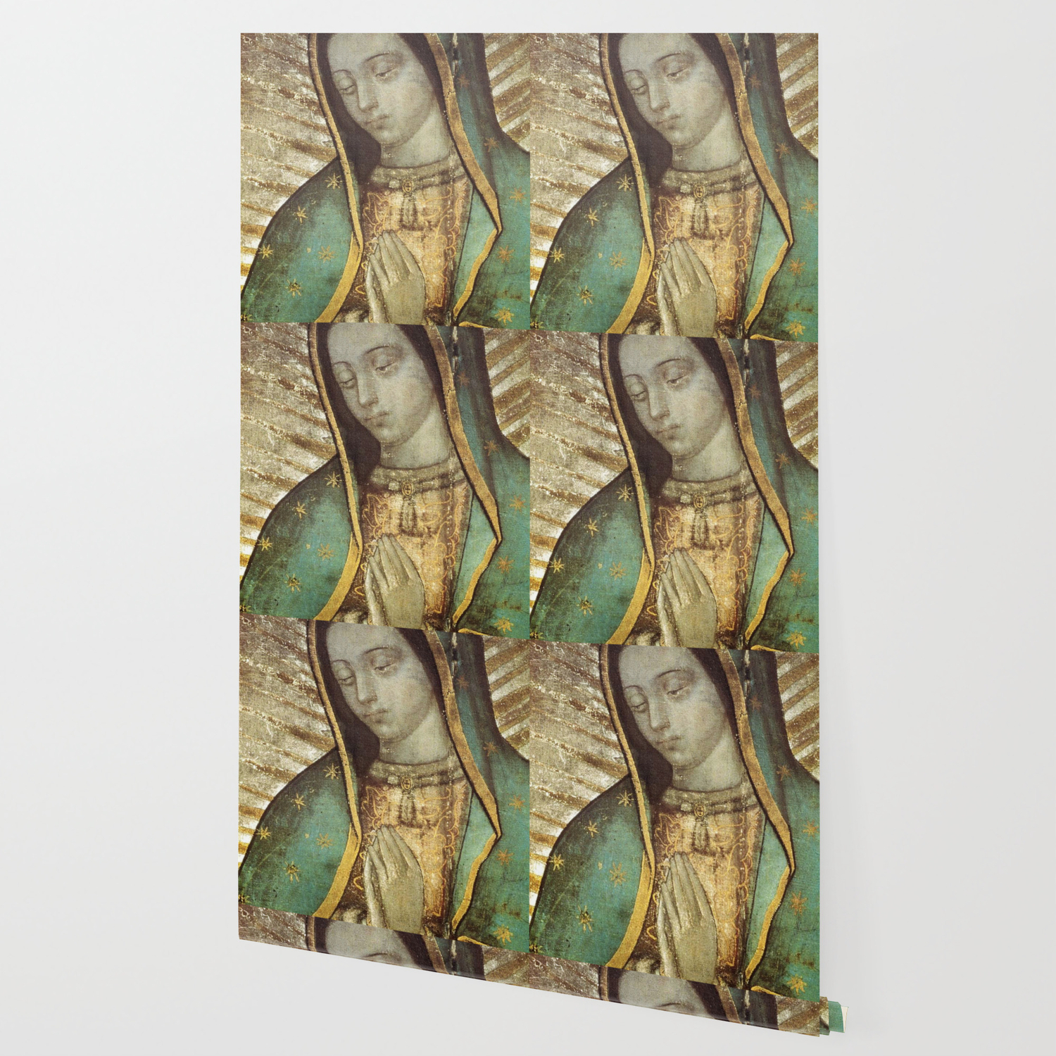 Virgen De Guadalupe Mexico Wallpaper By Jeffreegaga Society6